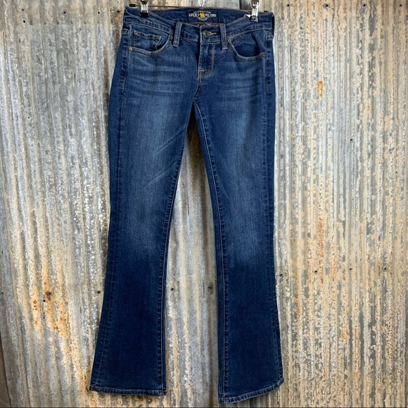 Lucky Brand Charlie Baby Boot Blue Denim 0/25 R - Picture 1 of 5
